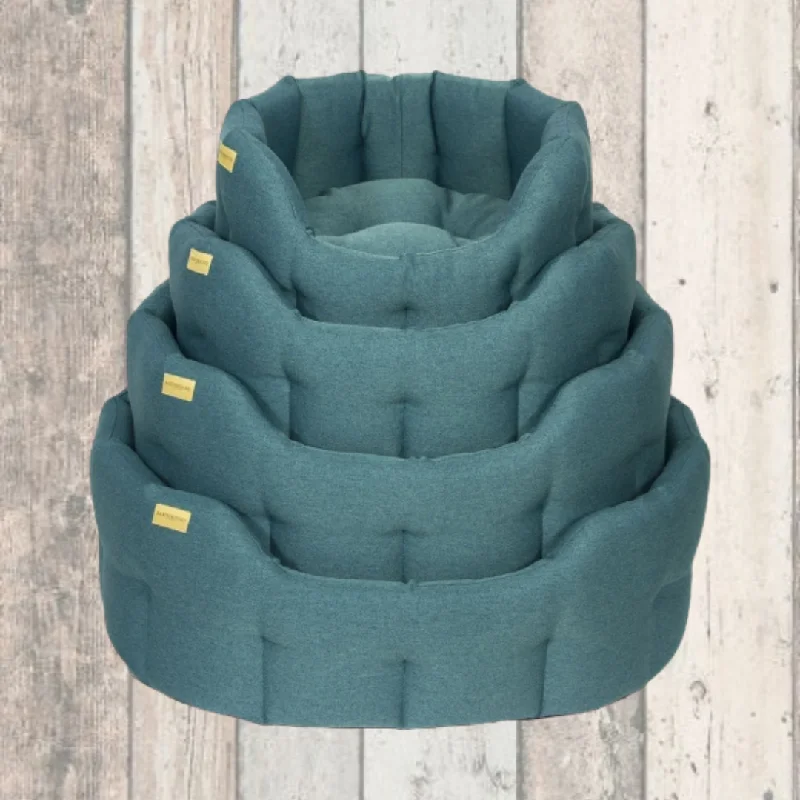 Earthbound Teal Dog Bed