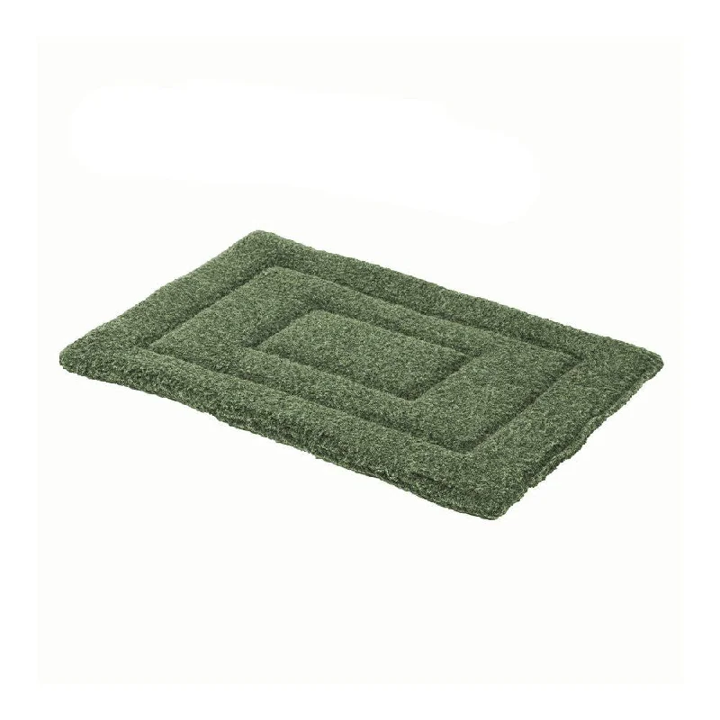 Moss Berber Fleece Dog Crate Mat