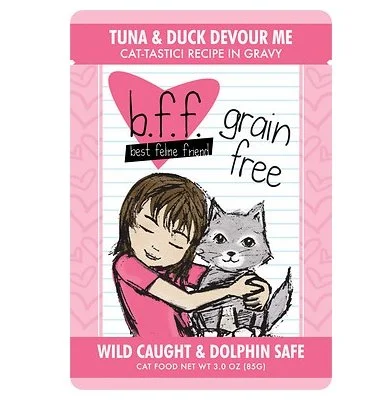 b.f.f - pouch - Tuna & Duck Devour Me