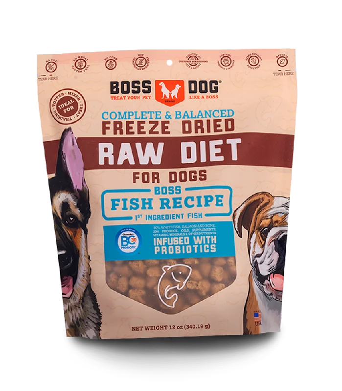 BOSS DOG K9  FREEZE DRIED RAW DIET  12oz