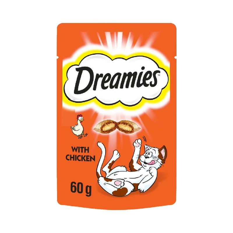 Dreamies Cat Treat Biscuits with Chicken 60g