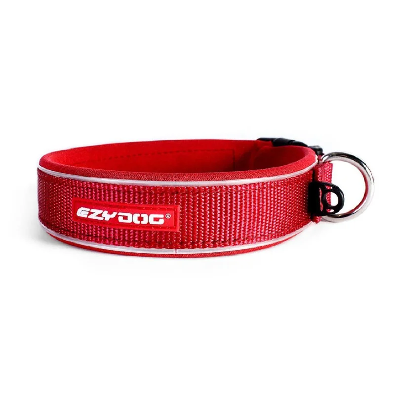 EzyDog Neo Classic Red Dog Collar Medium