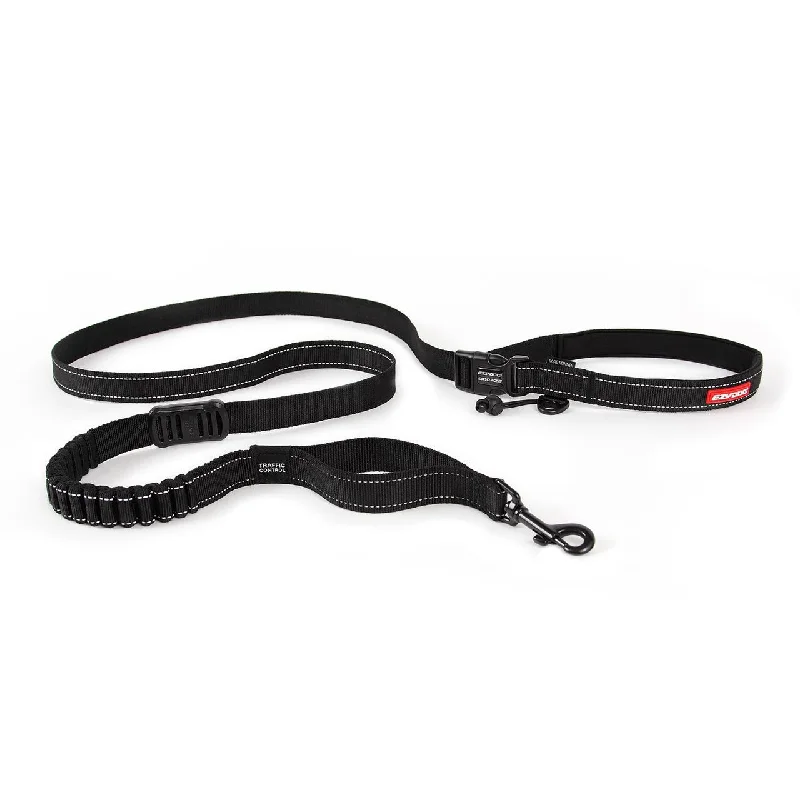 EzyDog Road Runner Black Dog Lead 2.1m