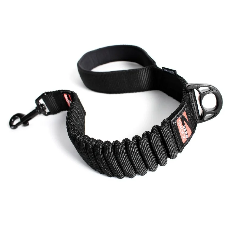 EzyDog Zero Shock Black Dog Lead 25"