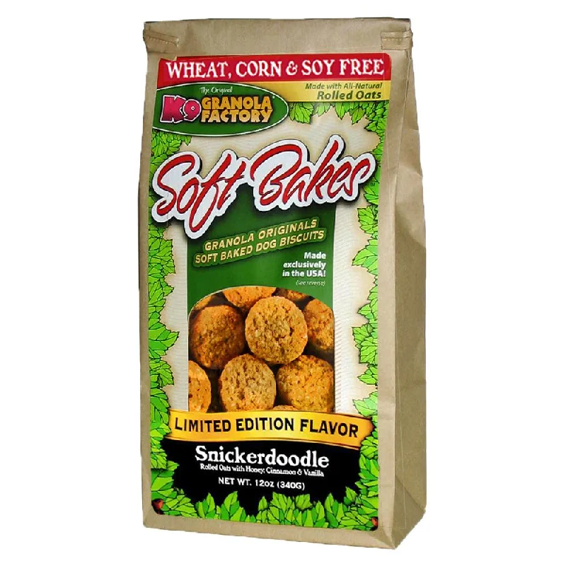 K9 Granola Factory Soft Bakes Limited Edition Snickerdoodle