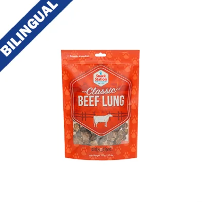 This & That® Snack Station Beef Lung Treat for Dogs 150g