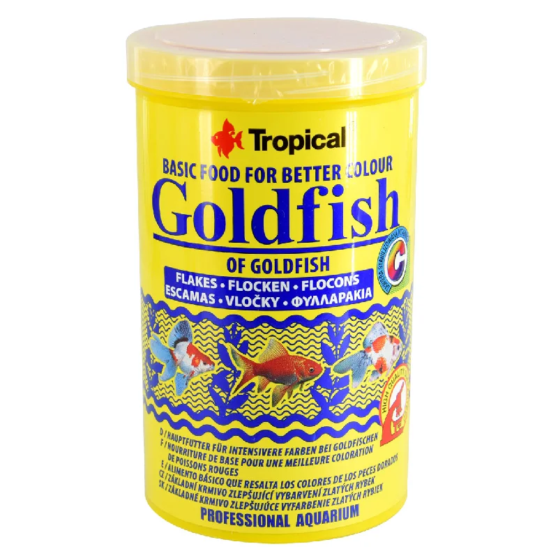 Tropical Goldfish Flakes