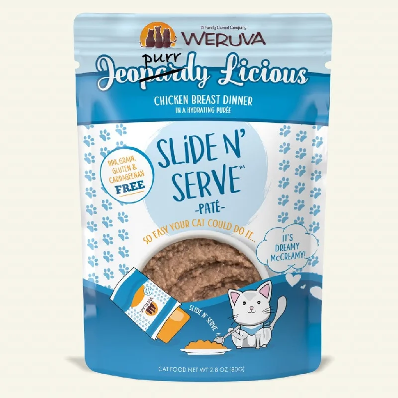 Weruva Slide N' Serve Jeopurrdy Licious - Pouch