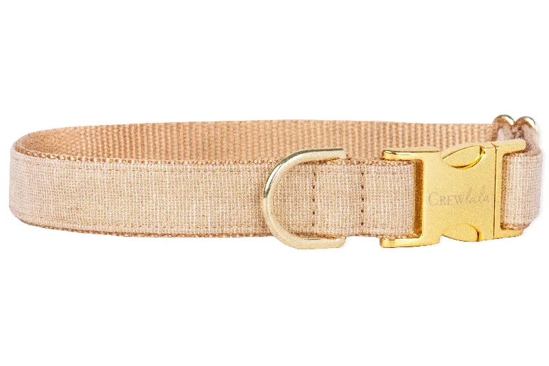 Gold Glitter Dog Collar