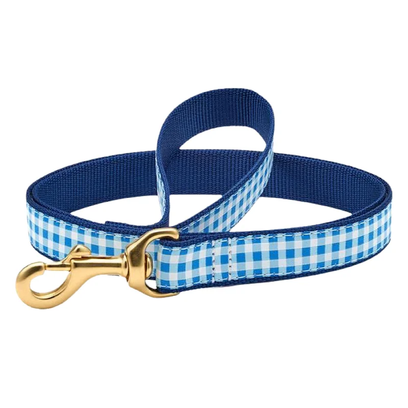 Leash | Blue Gingham