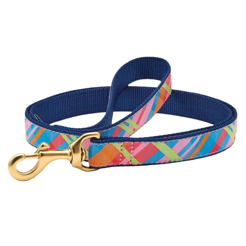 Leash | Pink Madras