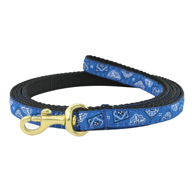 Teacup Leash | Blue Bandana