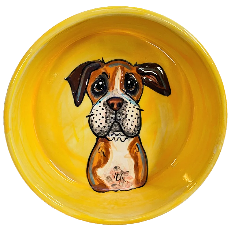 Boxer Portrait Bowl