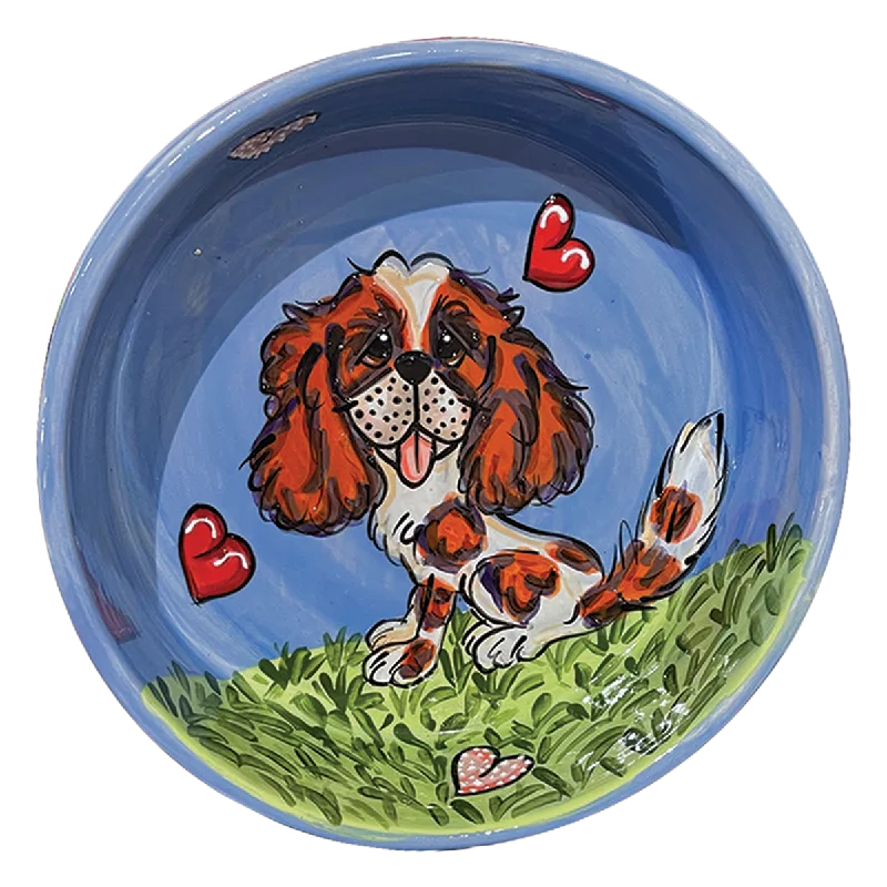 Cavalier King Charles Spaniel  | Ceramic Bowl Art