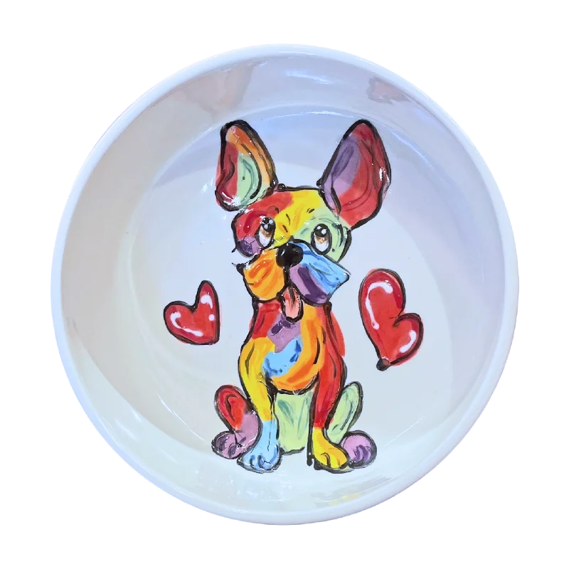 French Bulldog Rainbow Palz Bowl