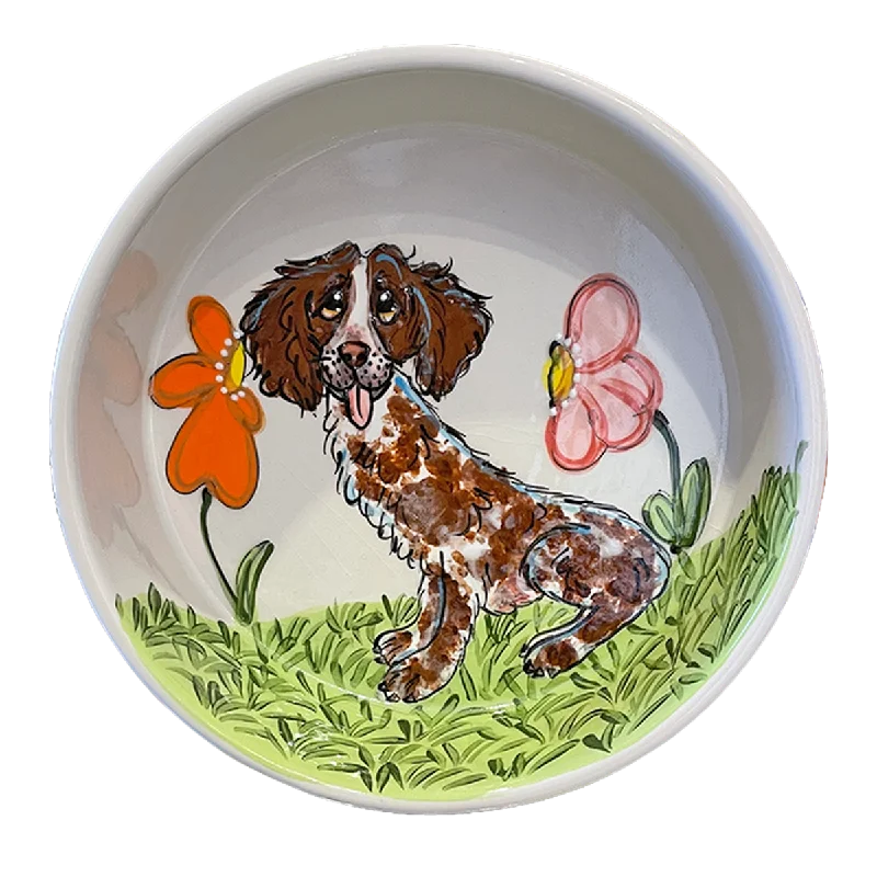 Springer Garden Delight - Hand painted by Debby Carman