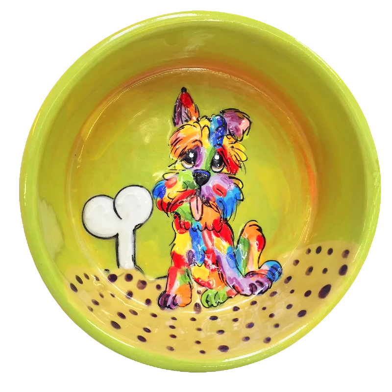 Yorkie Rainbow Palz™ Bowl