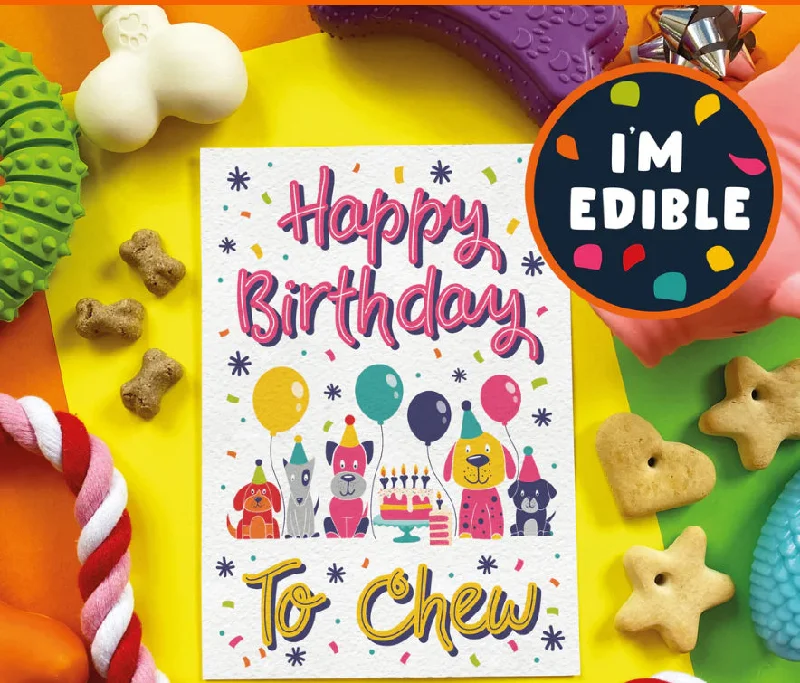 Edible Dog Cards