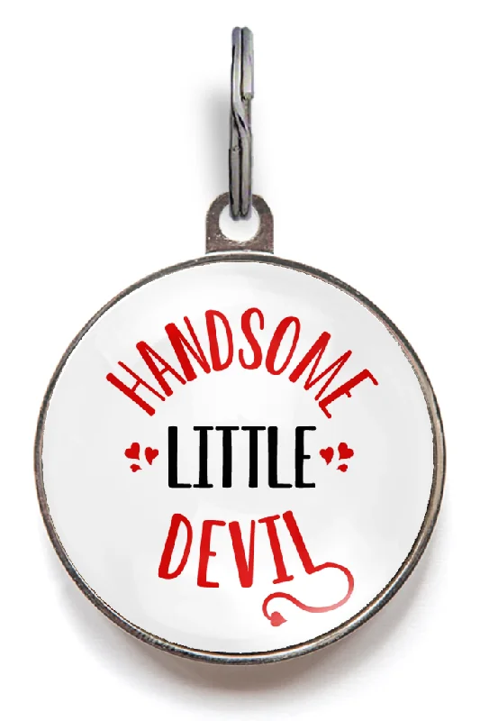 Handsome Little Devil Pet Tag