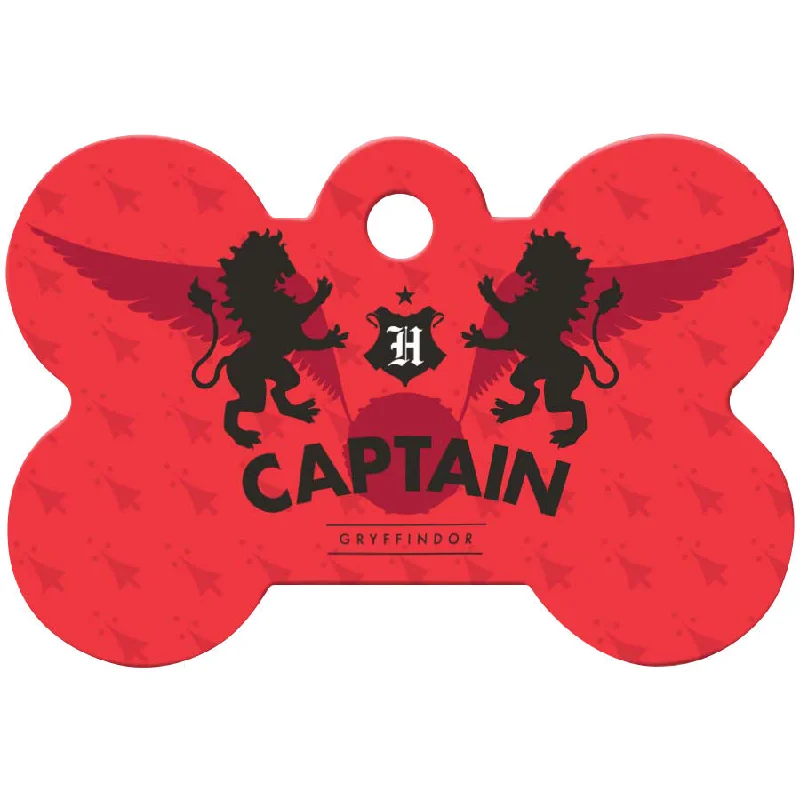 Medium Bone Harry Potter Gryffindor Captain Pet ID Tag