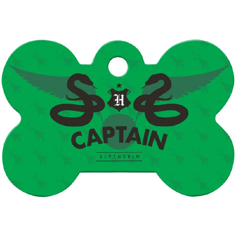 Medium Bone Harry Potter Slytherin Captain, Pet ID Tag