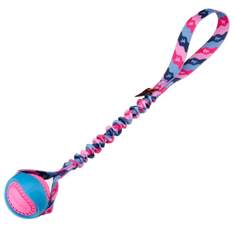 PowerBall Bungee Tug | Dog Ball Toys | Tug-E-Nuff